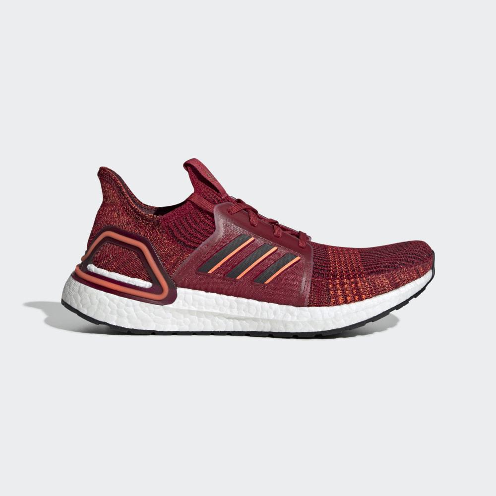 Adidas Men's Ultraboost 19 Running Shoes Burgundy/Black Ireland G27509